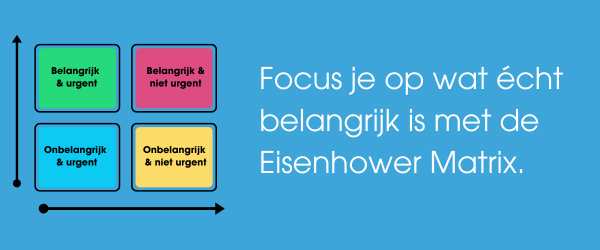 Eisenhower Matrix uitleg